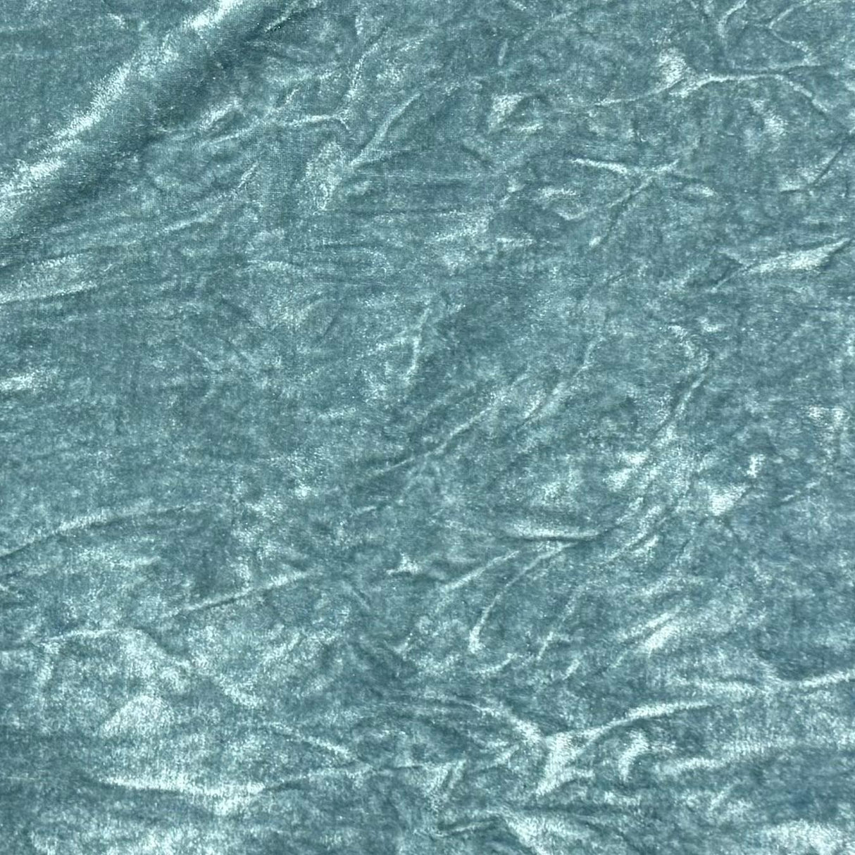 Pound A Metre 3 Metres 3 Metres Crushed Spandex Velvet 55" Wide (Petrol)