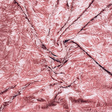 Pound A Metre 3 Metres 3 Metres Crushed Spandex Velvet 55" Wide (Pink)