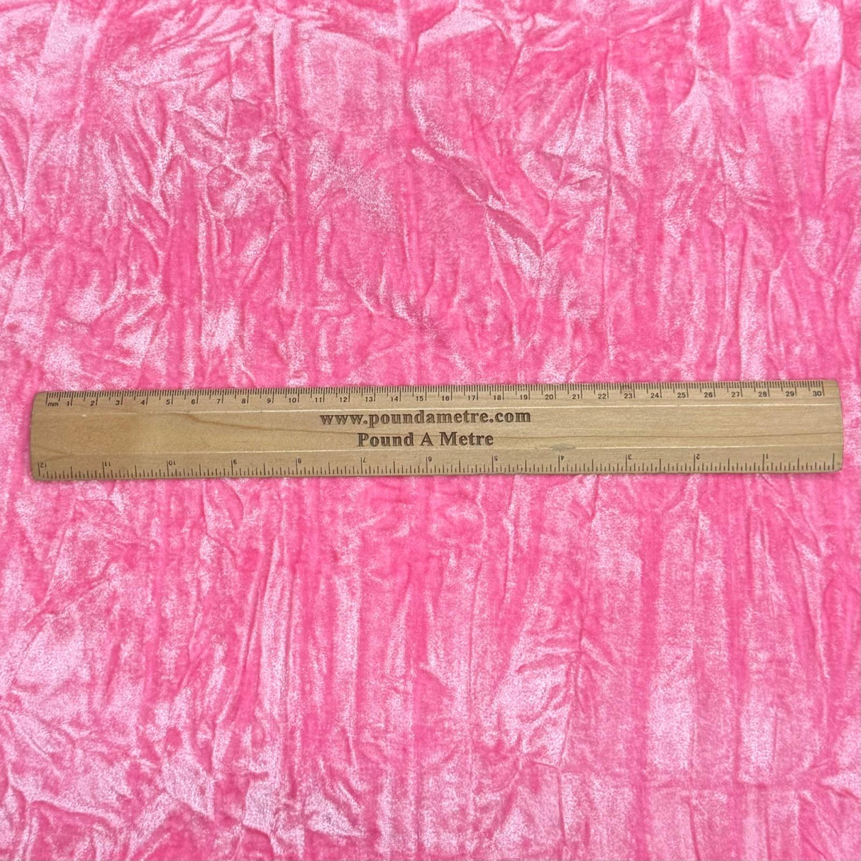 Pound A Metre 3 Metres 3 Metres Crushed Spandex Velvet 55" Wide (Pink)
