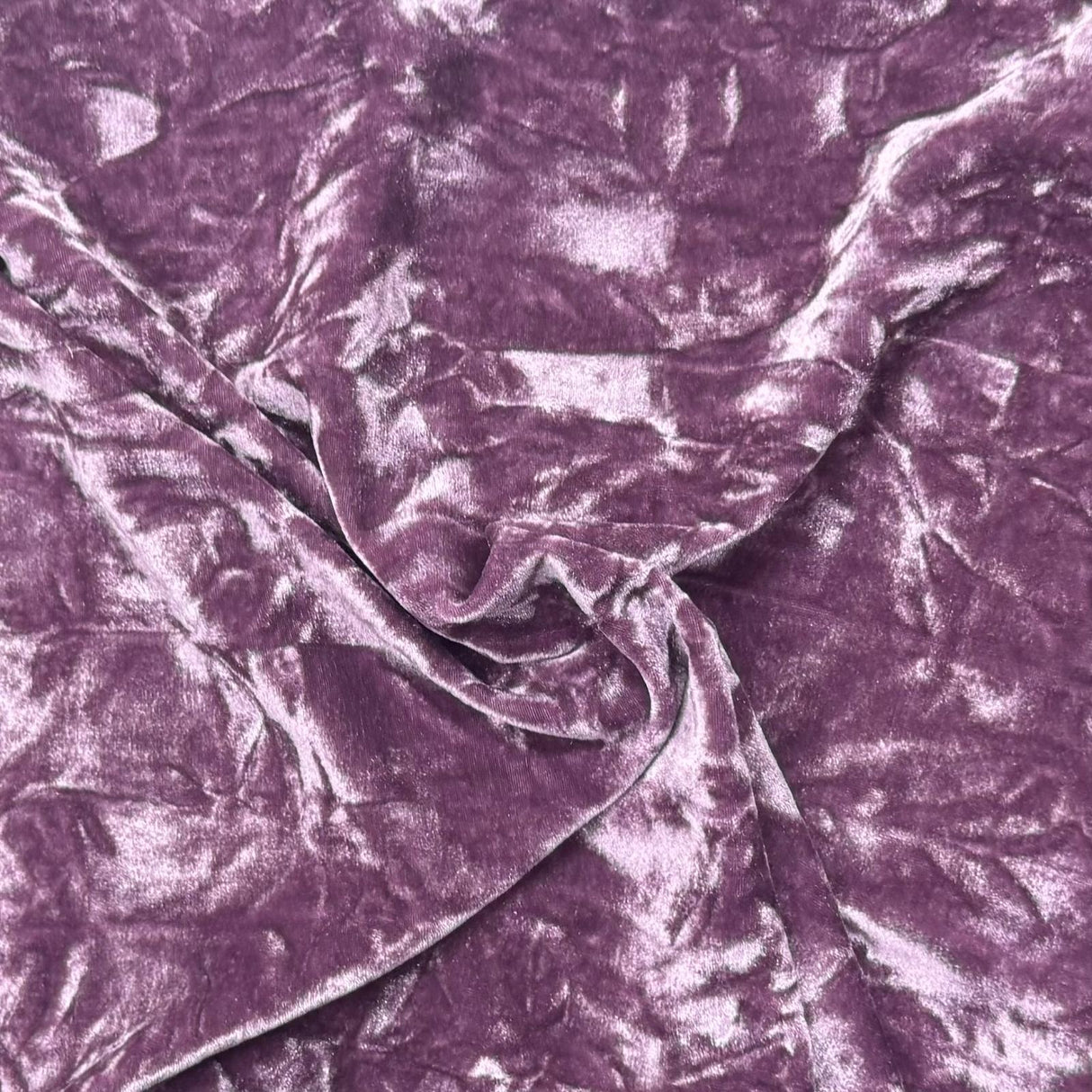 Pound A Metre 3 Metres 3 Metres Crushed Spandex Velvet 55" Wide (Plum)