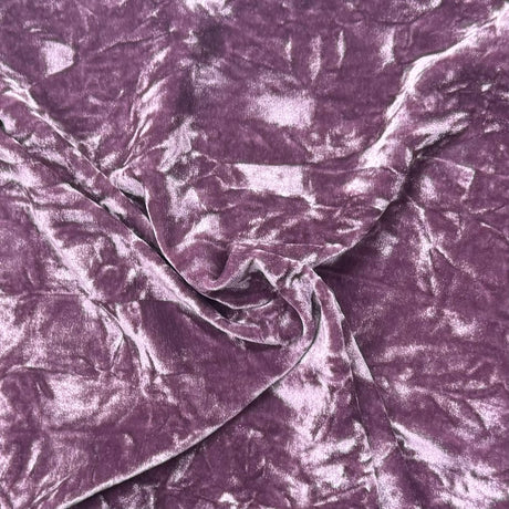 Pound A Metre 3 Metres 3 Metres Crushed Spandex Velvet 55" Wide (Plum)