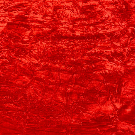 Pound A Metre 3 Metres Crushed Spandex Velvet 55" Wide (Red)