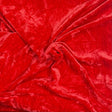 Pound A Metre 3 Metres 3 Metres Crushed Spandex Velvet 55" Wide (Red)