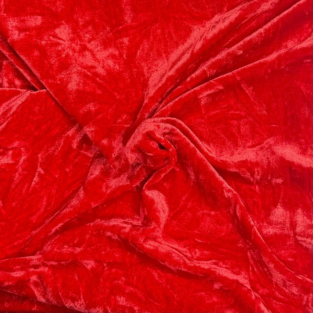Pound A Metre 3 Metres 3 Metres Crushed Spandex Velvet 55" Wide (Red)