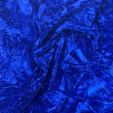 Pound A Metre 3 Metres 3 Metres Crushed Spandex Velvet 55" Wide (Royal)