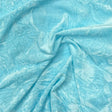 Pound A Metre 3 Metres 3 Metres Crushed Spandex Velvet 55" Wide (Sky)