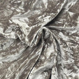 Pound A Metre 3 Metres 3 Metres Crushed Spandex Velvet 55" Wide (Stone)