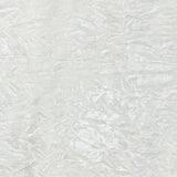 Pound A Metre 3 Metres 3 Metres Crushed Spandex Velvet 55" Wide (White)