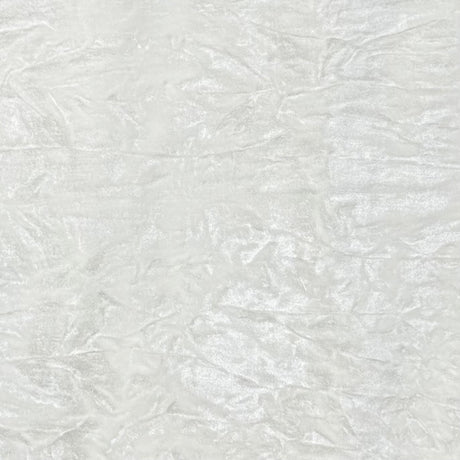 Pound A Metre 3 Metres 3 Metres Crushed Spandex Velvet 55" Wide (White)