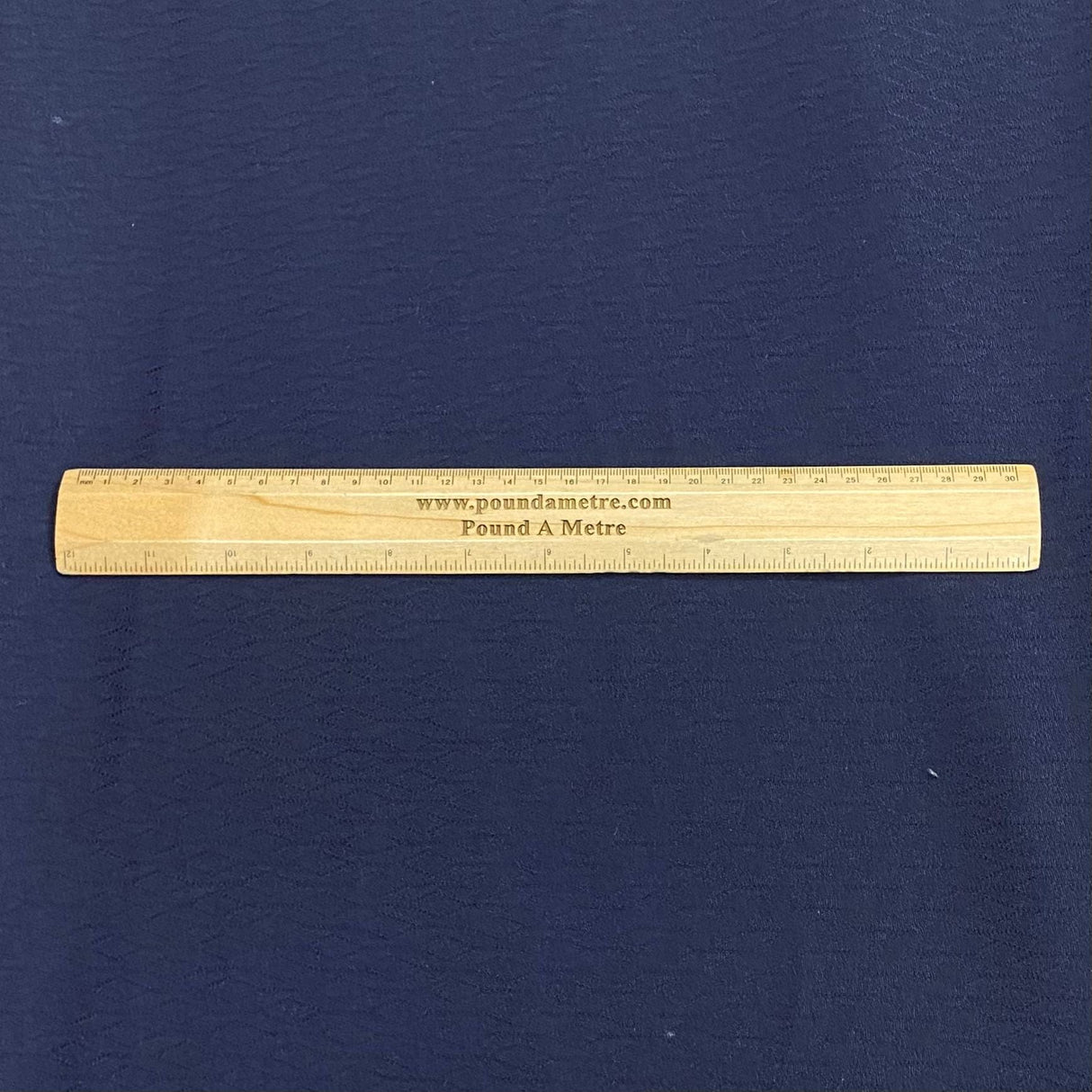 Pound A Metre 3 Metres 3 Metres Cut Out Satin Effect Jersey - 55"  (Navy)