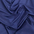 Pound A Metre 3 Metres 3 Metres Cut Out Satin Effect Jersey - 55"  (Navy)