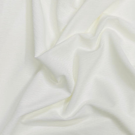 Pound A Metre 3 Metres 3 Metres Cut Out Satin Effect Jersey - 55"  (White)
