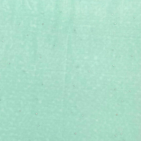 Pound A Metre 3 Metres Diamond Stretch Mesh Fabric 45" Wide (Mint)