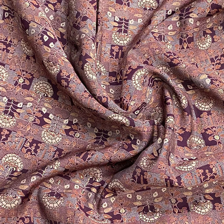 Pound A Metre 3 Metres Digital Print Roman Silk- 45" Wide (Morocco) (EOL)