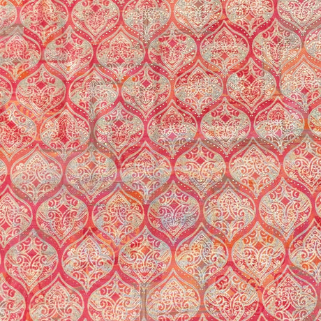 Pound A Metre 3 Metres Digital Print Roman Silk- 45" Wide (Salmon)
