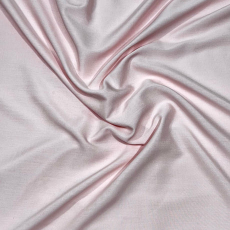 Pound A Metre 3 Metres 3 Metres Dress Making Plain Viscose Fabric - 55" Wide - Baby Pink