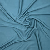 Pound A Metre 3 Metres 3 Metres Dress Making Plain Viscose Fabric - 55" Wide - Dark Turquoise
