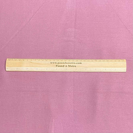 Pound A Metre 3 Metres 3 Metres Dress Making Plain Viscose Fabric - 55" Wide - (Grape)