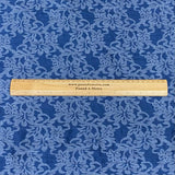 Pound A Metre 3 Metres Dressmaking Burnout Poly-Cotton - 55" wide (Blue)