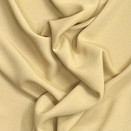 Pound A Metre 3 Metres 3 Metres Dressmaking Moss Crepe 55" wide (Gold)