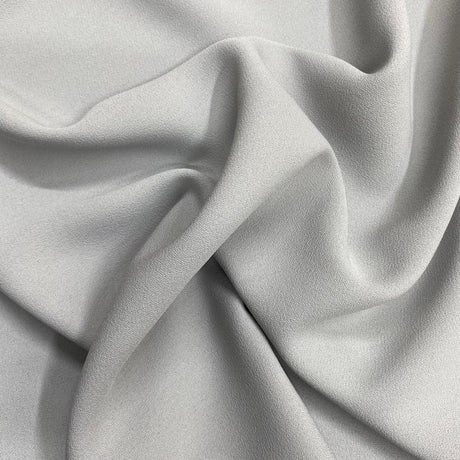 Pound A Metre 3 Metres 3 Metres Dressmaking Moss Crepe 55" wide (Silver)