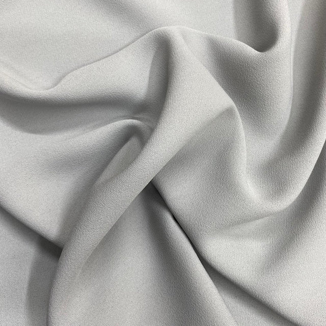 Pound A Metre 3 Metres 3 Metres Dressmaking Moss Crepe 55" wide (Silver)