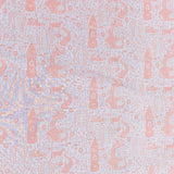 Pound A Metre 3 Metre 3 Metres Dressmaking Poly-Cotton - 45" wide (Pink & White)