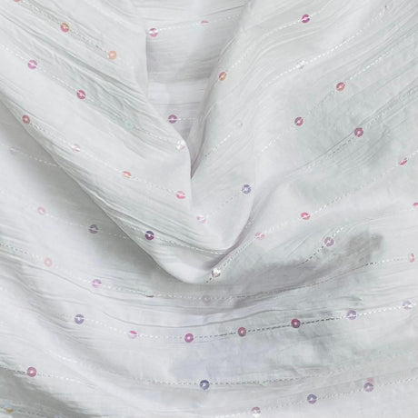 Pound A Metre 3 Metres 3 Metres Dressmaking Sequin Poly-Cotton - 55" wide (Deal 4)