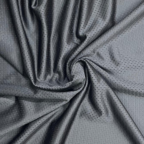 Pound A Metre 3 Metres Embossed Jersey- 55" Wide (Black) (Multi Buy)