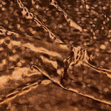 Pound A Metre 3 Metres 3 Metres Embossed Soft Velvet 55" Wide (Brown)