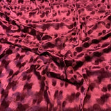 Pound A Metre 3 Metres 3 Metres Embossed Soft Velvet 55" Wide (Burgundy)