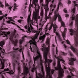 Pound A Metre 3 Metres Embossed Soft Velvet 55" Wide - (Burgundy)