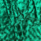 Pound A Metre 3 Metres Embossed Soft Velvet 55" Wide - (Grass)