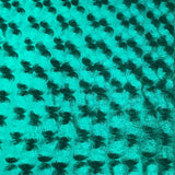 Pound A Metre 3 Metres Embossed Soft Velvet 55" Wide - (Green)
