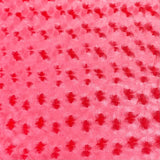 Pound A Metre 3 Metres Embossed Soft Velvet 55" Wide - (Pink)