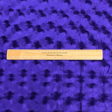 Pound A Metre 3 Metres Embossed Soft Velvet 55" Wide - (Royal)