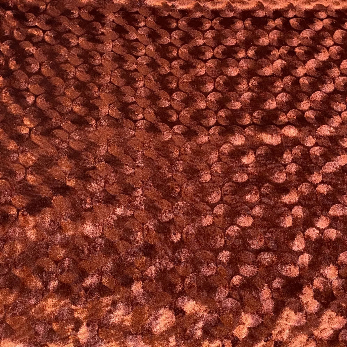 Pound A Metre 3 Metres 3 Metres Embossed Soft Velvet 55" Wide (Rustic)