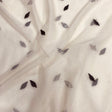 Pound A Metre 3 Metres Embroidery Stretch Mesh Fabric 45" Wide (Beige & Black)