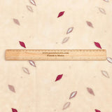 Pound A Metre 3 Metres Embroidery Stretch Mesh Fabric 45" Wide (Beige & Wine)