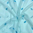 Pound A Metre 3 Metres Embroidery Stretch Mesh Fabric 45" Wide (Blues)
