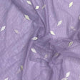 Pound A Metre 3 Metres Embroidery Stretch Mesh Fabric 45" Wide (Lilac & White)