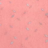 Pound A Metre 3 Metres Embroidery Stretch Mesh Fabric 45" Wide (Peach & Silver)