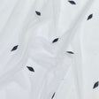 Pound A Metre 3 Metres Embroidery Stretch Mesh Fabric 45" Wide (White & Black)