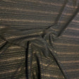 Pound A Metre 3 Metre 3 Metres Fashion Scuba Jersey - 55" Wide (Black & Brown)