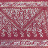 Pound A Metre 3 Metres Foil Design Chiffon Fabric – 45" Wide (Red)