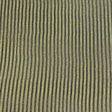 Pound A Metre 3 Metres Gold Foil Tissue Fabric – 45" Wide (Black Stripes)