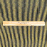 Pound A Metre 3 Metres Gold Foil Tissue Fabric – 45" Wide (Black Stripes)