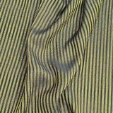 Pound A Metre 3 Metres Gold Foil Tissue Fabric – 45" Wide (Black Stripes)