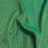 Pound A Metre 3 Metres Gold Foil Tissue Fabric – 45" Wide (Green Stripes)