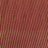 Pound A Metre 3 Metres Gold Foil Tissue Fabric – 45" Wide (Maroon Stripes)